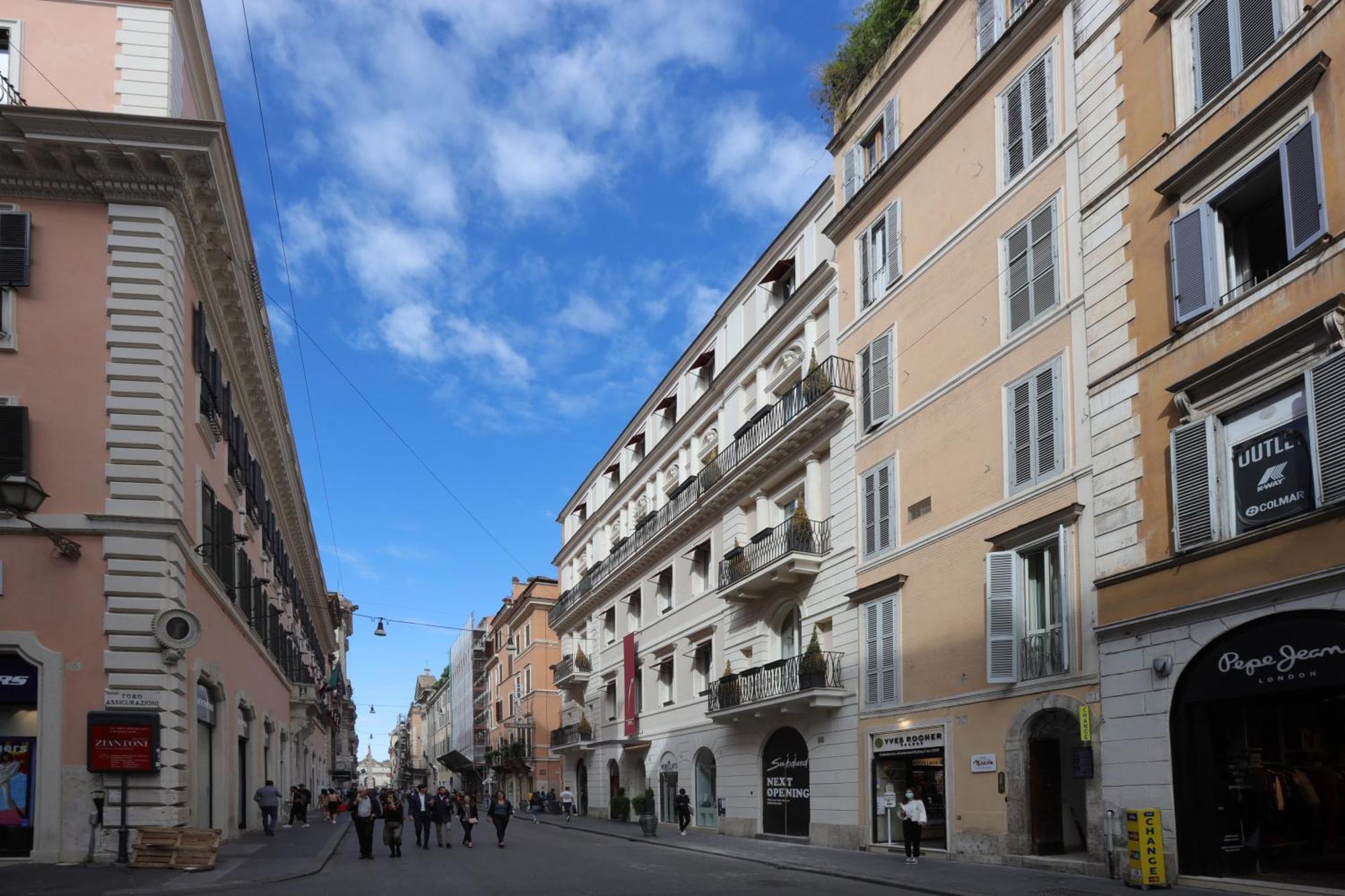 Nsm 71Viadelcorso Appartamento Con Terrazzo روما المظهر الخارجي الصورة