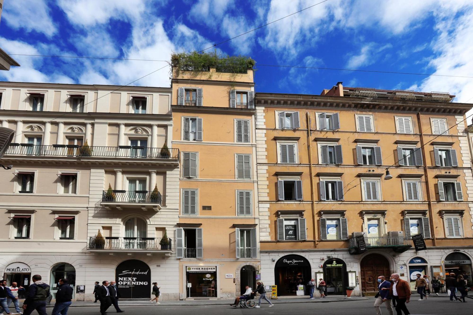 Nsm 71Viadelcorso Appartamento Con Terrazzo روما المظهر الخارجي الصورة